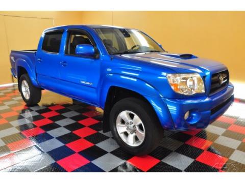 Speedway Blue Toyota Tacoma V6 TRD Sport Double Cab 4x4.  Click to enlarge.