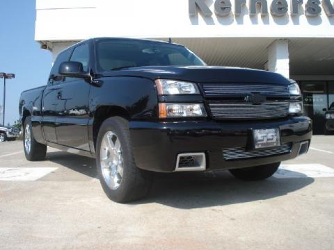 Black Chevrolet Silverado 1500 Intimidator SS.  Click to enlarge.