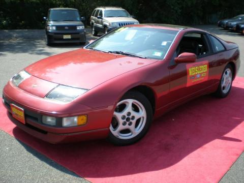 Cherry Red Pearl Metallic Nissan 300ZX Coupe.  Click to enlarge.