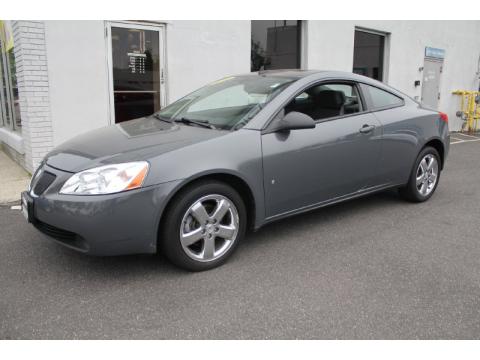 Dark Steel Gray Metallic Pontiac G6 GT Coupe.  Click to enlarge.