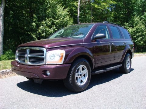 Deep Molten Red Pearl Dodge Durango SLT 4x4.  Click to enlarge.