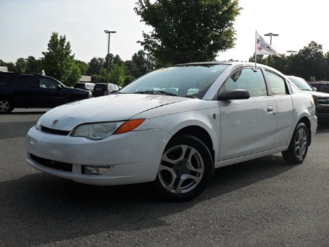 White Saturn ION 3 Quad Coupe.  Click to enlarge.