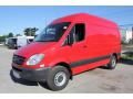 Front 3/4 View of 2011 Mercedes-Benz Sprinter 2500 High Roof Cargo Van #1