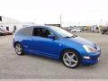  2005 Honda Civic Vivid Blue Pearl #6