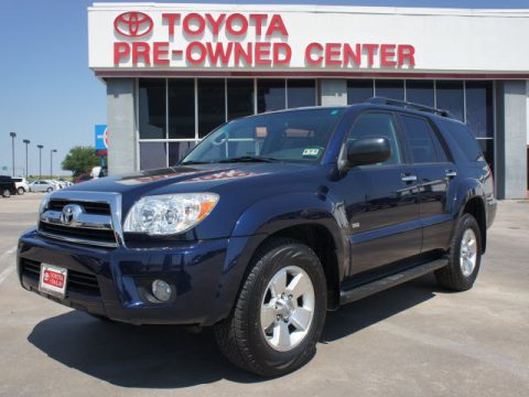 Nautical Blue Metallic Toyota 4Runner SR5.  Click to enlarge.
