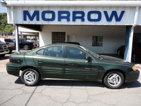 Spruce Green Metallic Pontiac Grand Am SE Sedan.  Click to enlarge.