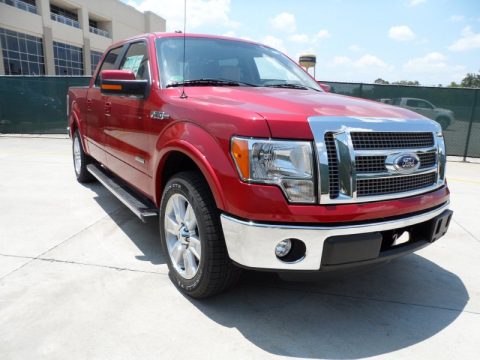 Red Candy Metallic Ford F150 Lariat SuperCrew.  Click to enlarge.