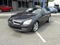 Front 3/4 View of 2012 Mercedes-Benz SLK 350 Roadster #3