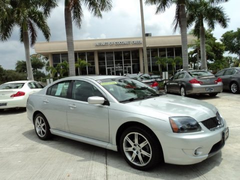 Liquid Silver Metallic Mitsubishi Galant RALLIART.  Click to enlarge.