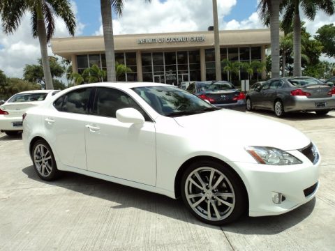 Starfire White Pearl Lexus IS 250.  Click to enlarge.