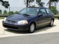 Front 3/4 View of 1998 Honda Civic CX Hatchback #9