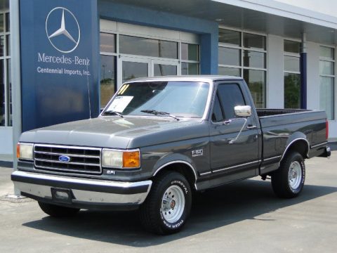 Dark Grey Metallic Ford F150 XLT Regular Cab.  Click to enlarge.