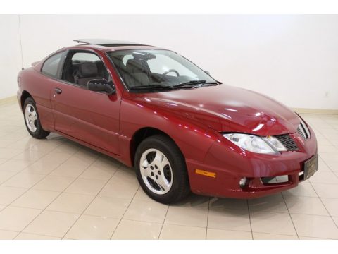 Sport Red Metallic Pontiac Sunfire Coupe.  Click to enlarge.
