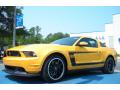 Front 3/4 View of 2012 Ford Mustang Boss 302 #1