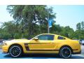  2012 Ford Mustang Yellow Blaze Metallic Tri-Coat #2