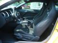  2012 Ford Mustang Charcoal Black Recaro Sport Seats Interior #7