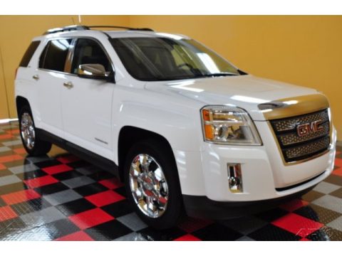 Summit White GMC Terrain SLT AWD.  Click to enlarge.