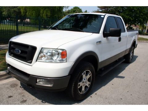 Oxford White Ford F150 FX4 SuperCab 4x4.  Click to enlarge.