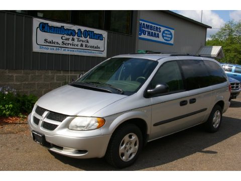 Bright Silver Metallic Dodge Grand Caravan SE.  Click to enlarge.