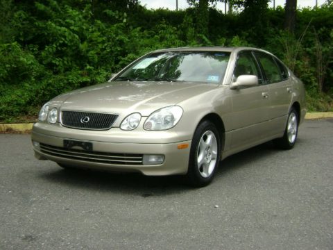 Burnished Gold Metallic Lexus GS 300.  Click to enlarge.