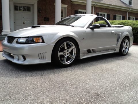 Silver Metallic Ford Mustang Saleen S281 Convertible.  Click to enlarge.