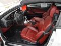  2008 BMW M6 Indianapolis Red Interior #12