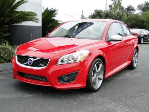 Passion Red Volvo C30 T5.  Click to enlarge.