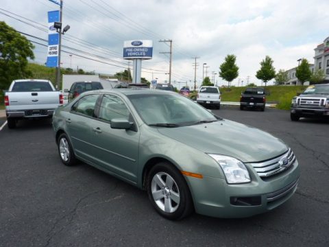 Moss Green Metallic Ford Fusion SE V6.  Click to enlarge.