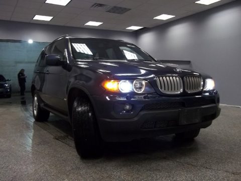Toledo Blue Metallic BMW X5 4.4i.  Click to enlarge.