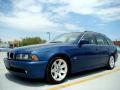 Front 3/4 View of 2002 BMW 5 Series 525i Wagon #2