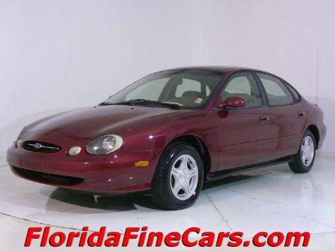 Toreador Red Metallic Ford Taurus SE.  Click to enlarge.