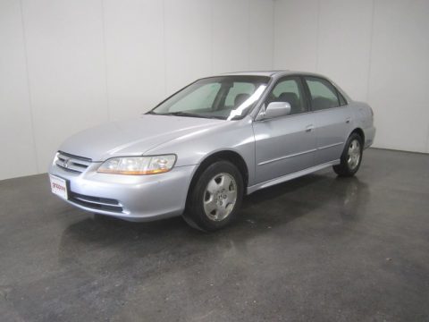 Satin Silver Metallic Honda Accord EX V6 Sedan.  Click to enlarge.