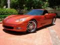 Front 3/4 View of 2005 Chevrolet Corvette Coupe #3