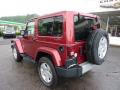  2011 Jeep Wrangler Deep Cherry Red Crystal Pearl #3