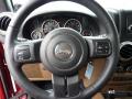  2011 Jeep Wrangler Sahara 4x4 Steering Wheel #22