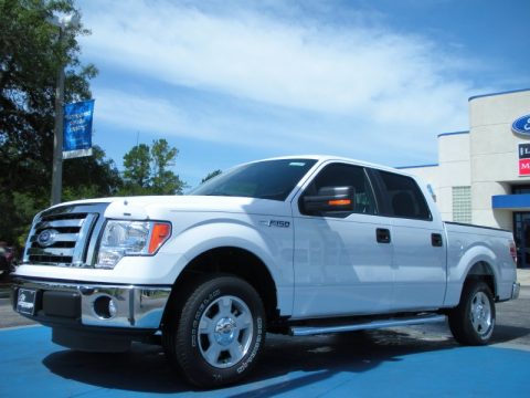 Oxford White Ford F150 XLT SuperCrew.  Click to enlarge.