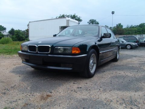 Oxford Green Metallic BMW 7 Series 740iL Sedan.  Click to enlarge.