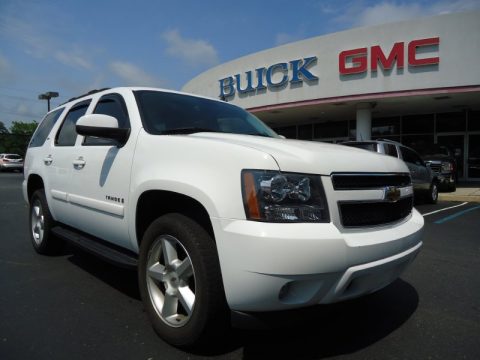 Summit White Chevrolet Tahoe LTZ 4x4.  Click to enlarge.