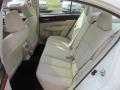  2011 Subaru Legacy Warm Ivory Interior #5