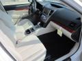  2011 Subaru Legacy Warm Ivory Interior #19