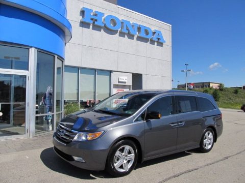 Polished Metal Metallic Honda Odyssey Touring Elite.  Click to enlarge.