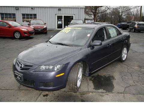 Violet Gray Mazda MAZDA6 i Sport Sedan.  Click to enlarge.