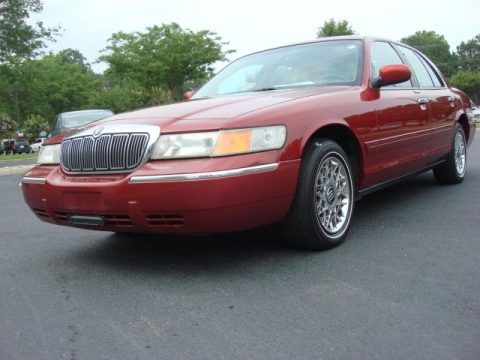 Toreador Red Metallic Mercury Grand Marquis GS.  Click to enlarge.