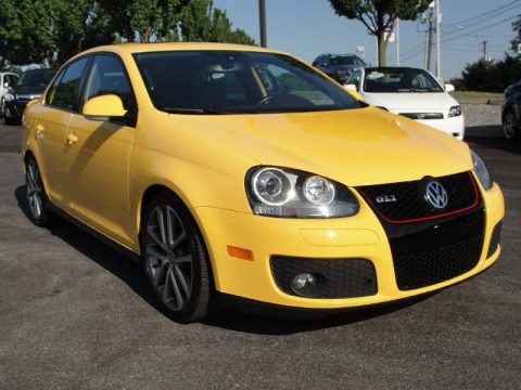Fahrenheit Yellow Volkswagen Jetta GLI Fahrenheit Edition Sedan.  Click to enlarge.