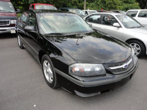 Black Chevrolet Impala LS.  Click to enlarge.