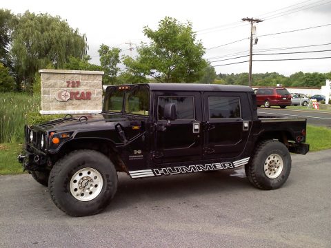 Black Hummer H1 Wagon.  Click to enlarge.