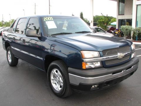 Bermuda Blue Metallic Chevrolet Avalanche LS.  Click to enlarge.