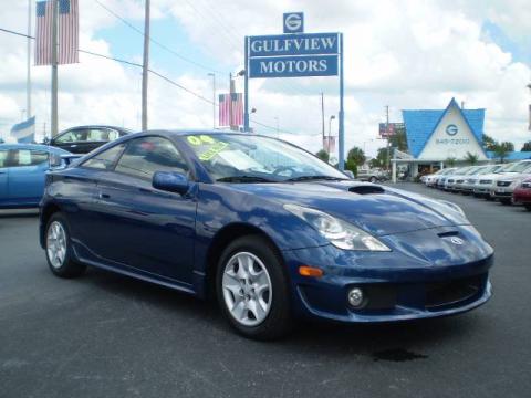 Spectra Blue Mica Toyota Celica GT.  Click to enlarge.