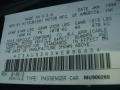 Info Tag of 1998 Chrysler Sebring LXi Coupe #22