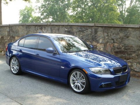 Le Mans Blue Metallic BMW 3 Series 335i Sedan.  Click to enlarge.